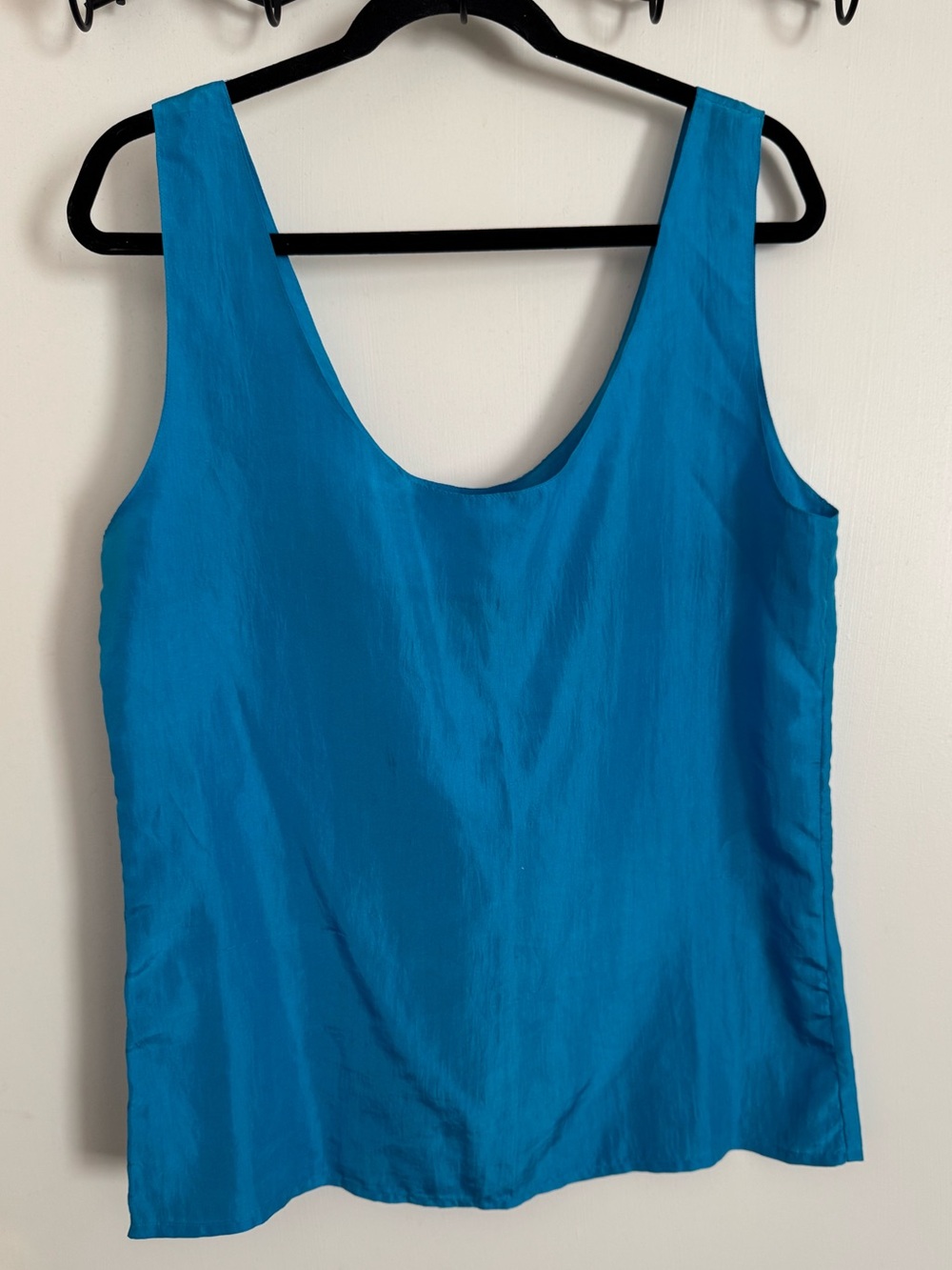 Gottex Bright Teal Silk Tank Top